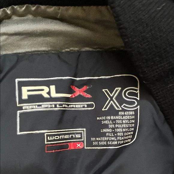 Puffer Ralph Lauren Gray fall winter coat - Picture 2 of 6